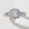 Trendy Luxury Engagement Rings for Women Exquisite Design Anniversary Birthday Gift Chic Jewelry Graceful Accessories