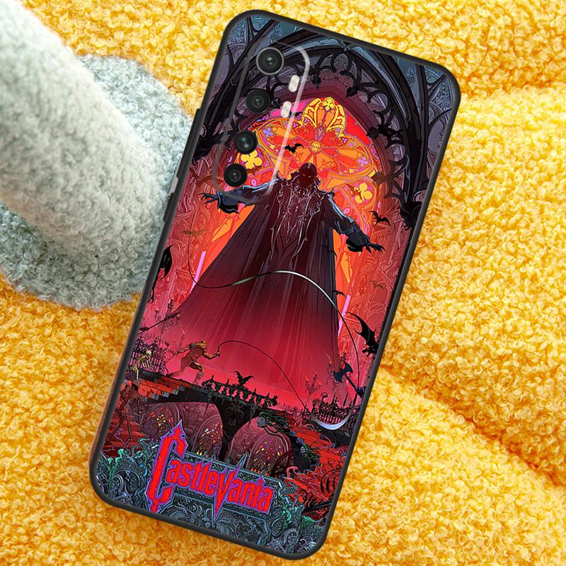 Castlevania Case For POCO X3 X4 X5 F5 Pro M5s C40 F4 GT F3 Cover For Xiaomi 12T 11T Pro 12 13 Lite 12X