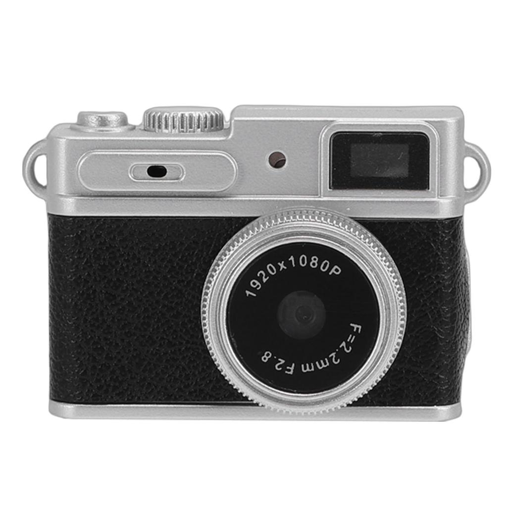 Keychain Digital Camera 1080P FHD Tiny Video Camera 0.96in Screen Vintage Portable Video Recorder
