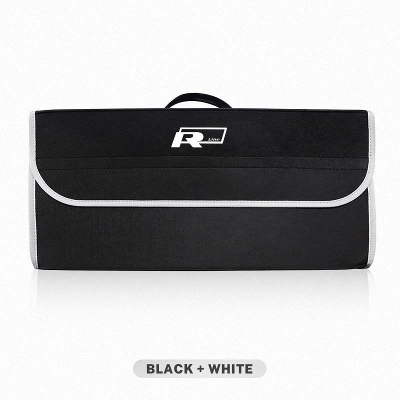 Für VW Volkswagen Jetta MK5 Golf Auto Logo Großer Platz Faltbare Aufbewahrungsbox Kofferraum Auto Reisetasche Für Volkswagen VW RLine R Golf A