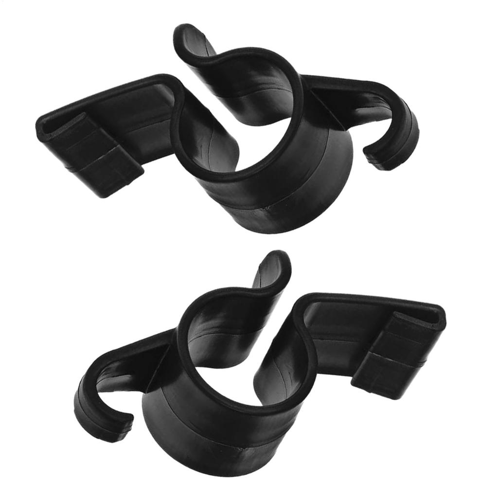 2pcs Car Umbrella Holder Car Trunk Hook Vehicle Storage Bag Hanger High Load-Bearing Umbrella Hook Auto Accessories