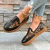 Fashion Women Flats Wedge Leather Fashion Comfortable Shoes Women Slip On Nurse Shoes Moccasins Outdoor Plus Size Tenis Feminino