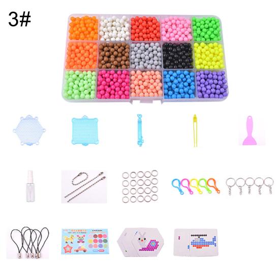 Multicolor Magic Water Aqua Sticky Beads Refill Accessories Art Crafts Kids Toy