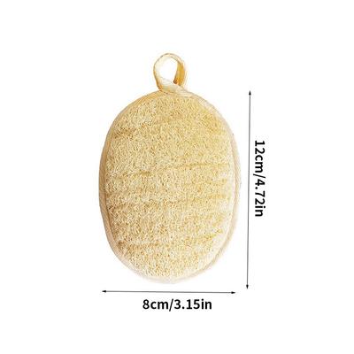 6/3/1-T Natural Silk Melon Rubbing Patch, Rubbing Towel, and Bathing Tool - Suitable for Home Bathroom Essential Bathing Tools