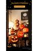 Große Halloween-Kürbis-Laterne für Innen-/Außen dekoration