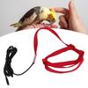 Adjustable Design Parrot Flying Rope Rope Material Anti-Bite Leash Bird Training Leash  For Walking
