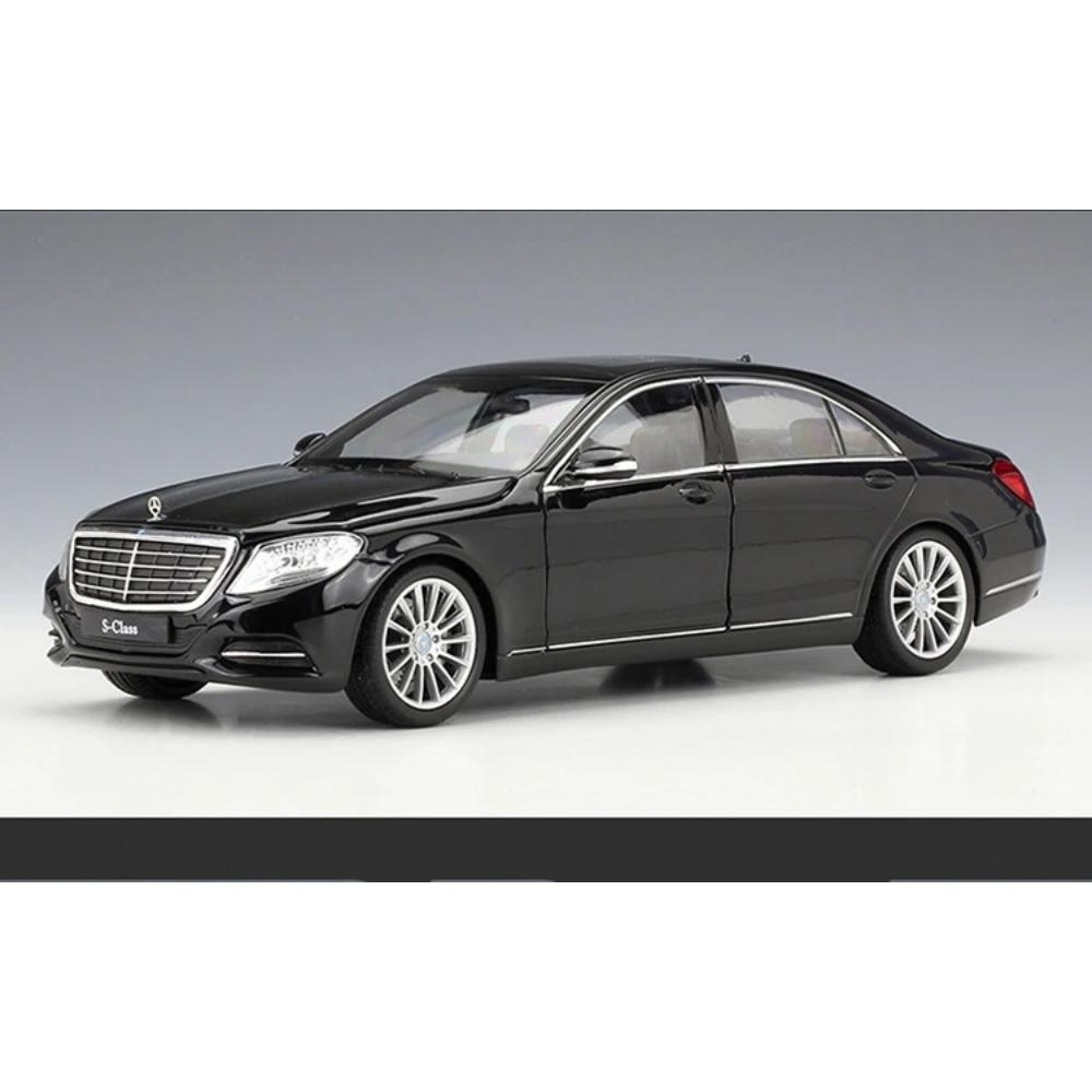 Welly 1/24 Mercedes Benz S-Class S500 Alloy Car Model Diecast Metal Toy Vehicles Car Model High Simulation Collection Kids Gifts