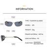 Women's sunglasses, men's and women's fashion frameless sunglasses