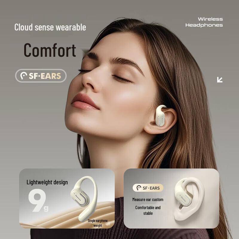 Newmine LY57 Ear-Hook Open-Ear Sports Bluetooth Earbuds