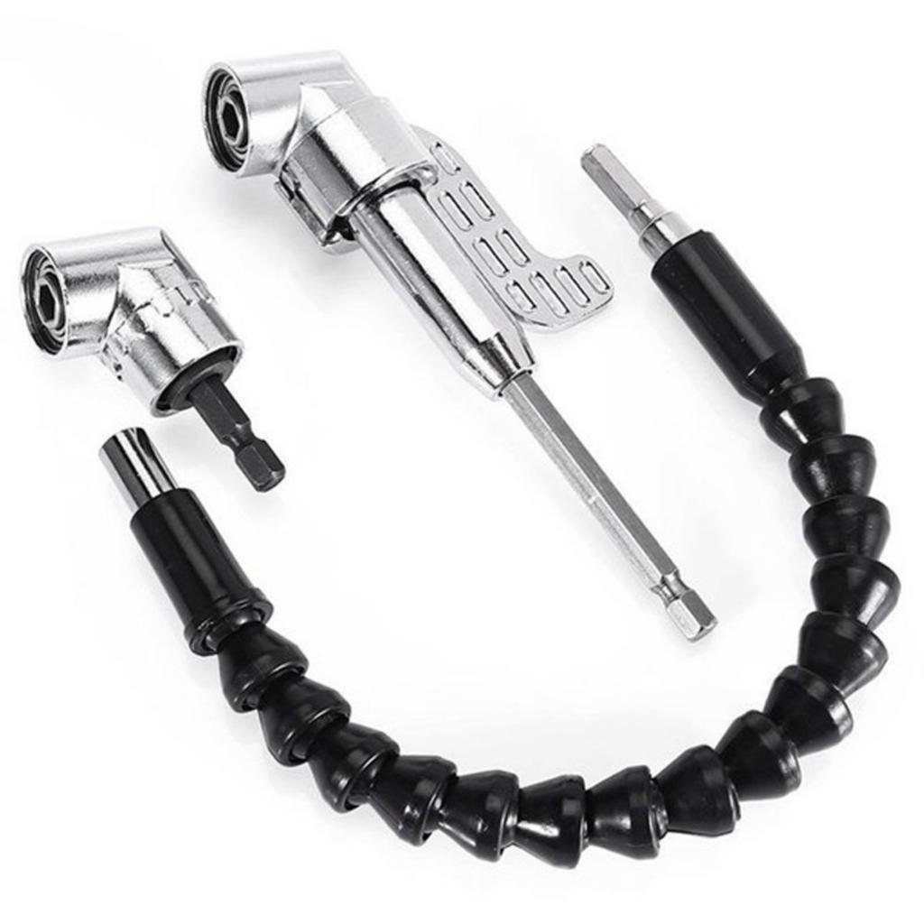 Multipurpose Corner Extension Rod Kit 105 Degree Angled Head Steel Effortless Installation For DIY Projects