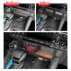 Para Toyota Land Cruiser Prado 250 2024 2025 Carro Console Central Caixa de Armazenamento Bandeja Acessórios Interiores Organização PRETO