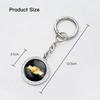 High Quality Car Logo Keychain Zinc Alloy Keyring For Chevrolet Bolt Spark Tahoe Z71 Aveo Impala Lacetti Malibu Sail SS Cruze SS