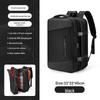 Expandable Dry-Wet Separation Laptop Travel Backpack