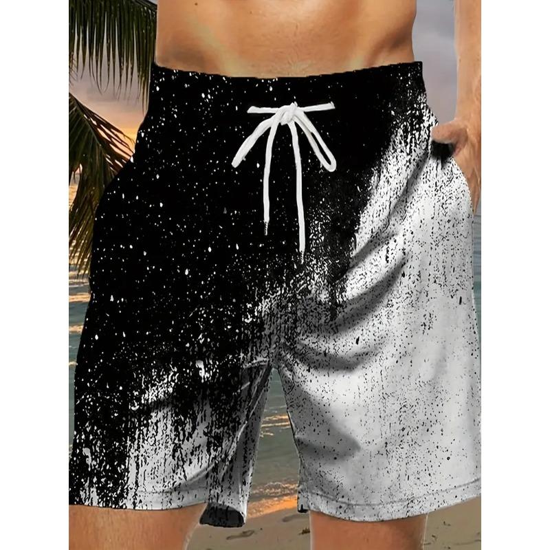 Men's Beach Pants Red Dragon 3D Printed Men's Shorts Summer Casual Breathable Shorts Men's Clothing Bermuda Men's Shorts