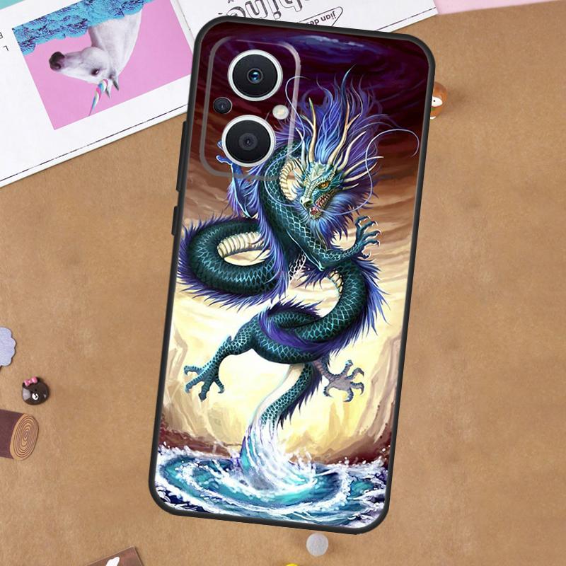 Chinese Dragon For OPPO Reno 12 13 14 11 10 Pro 14F 13F 12F 11F 7 8 Lite 8T OPPO Find X9 X5 X6 X8 Pro Case