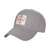 Templar cross Cruz de Cristo Charola TomarPortugal Baseball Cap Vintage Luxury Unisex Hat Wild Ball Hat Girl Unisexs