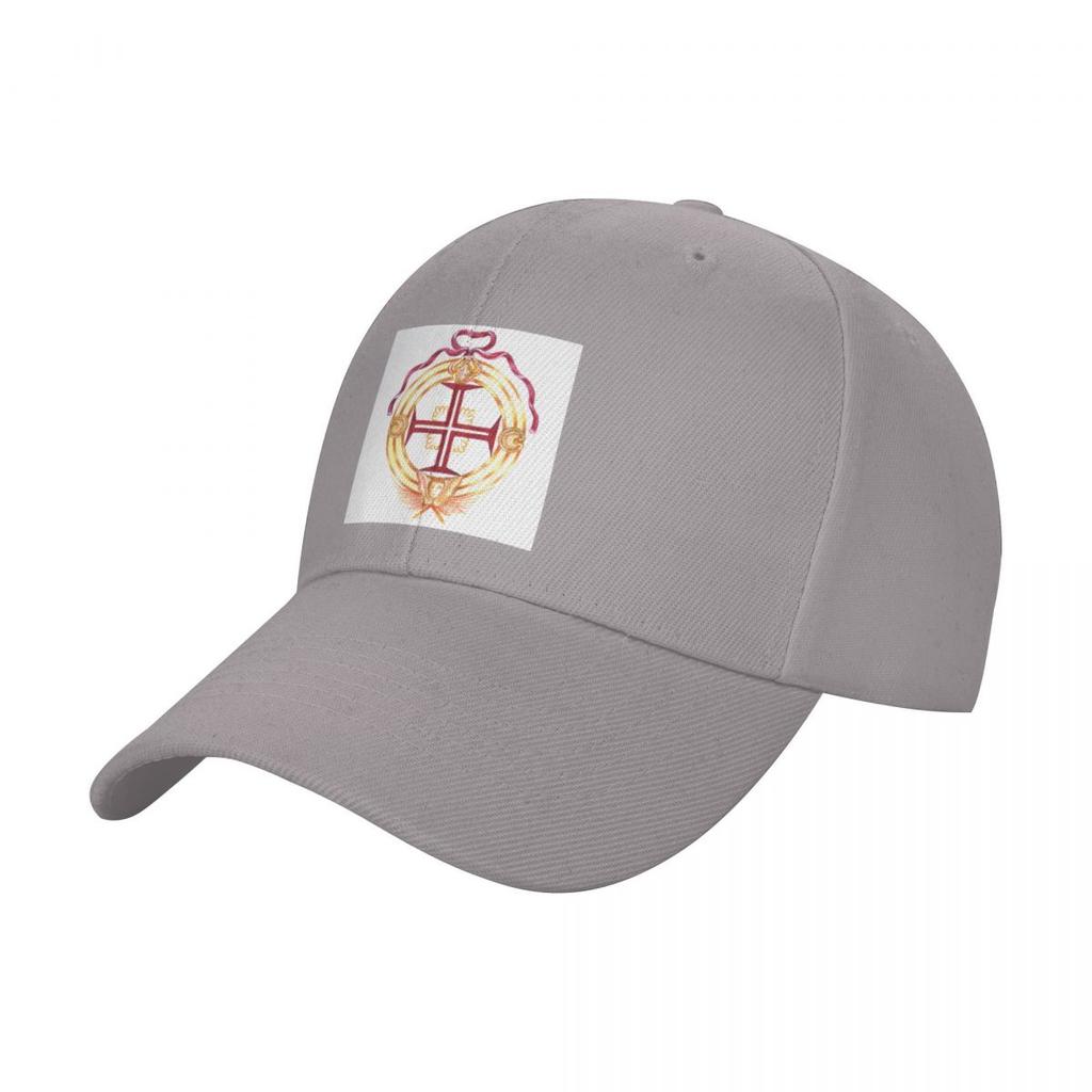 Templar cross Cruz de Cristo Charola TomarPortugal Baseball Cap Vintage Luxury Unisex Hat Wild Ball Hat Girl Unisexs