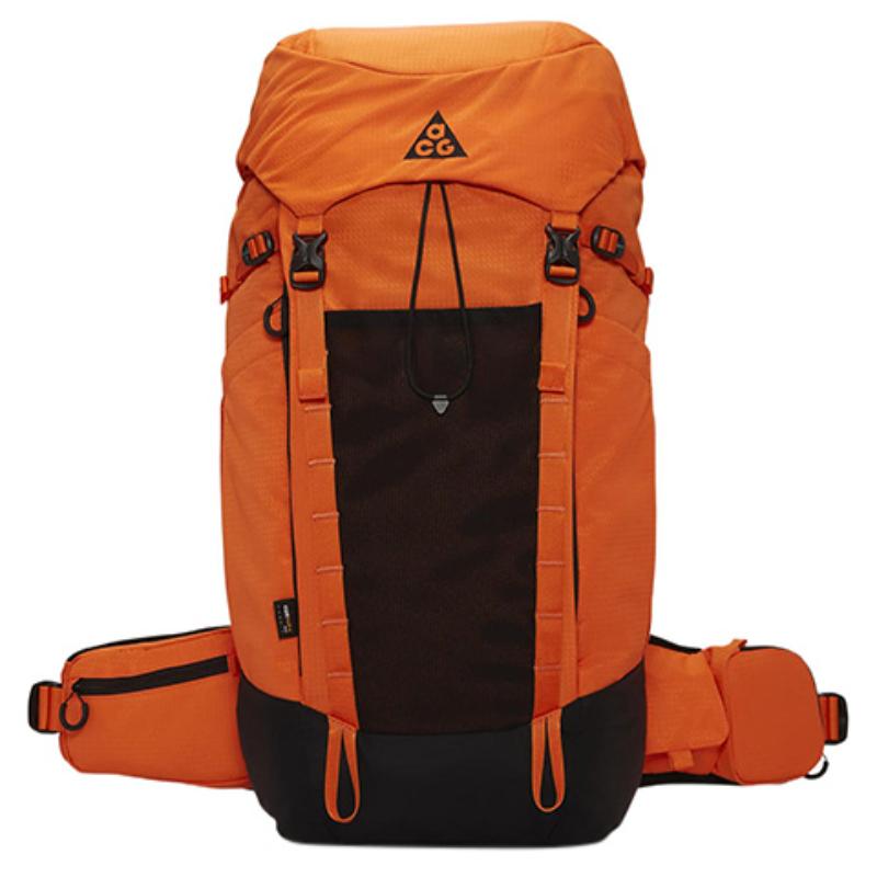 

Nike Fabric Backpack Unisex Orange/Black Lightweight Casual DC9865-819