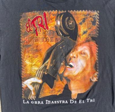 Vintage El Tri Black Cotton All Size S-5XL Gift For Fans T-shirt Unisex T-Shirt