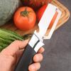 Schnelles Schäler Werkzeug Gemüseschäler Edelstahlklinge Obst Kartoffelschäler 2-in-1 Flaschenöffner Für Karotten