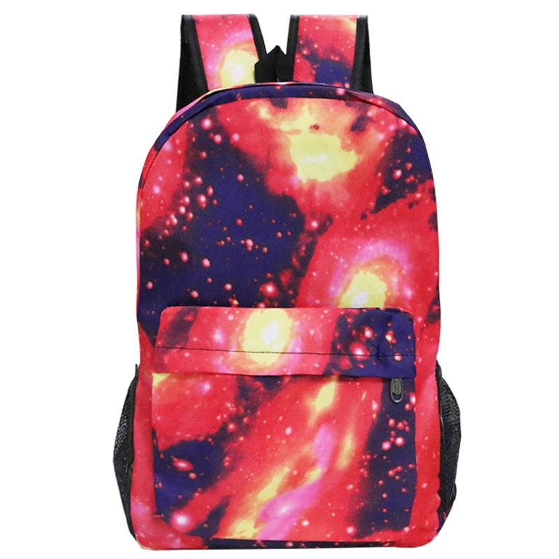 Blank Backpack Children Primary School Students Middle School Students Large Capacity Simple Versatile Backpack Bag