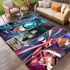 Jujutsu Kaisen Print Rug, Washable Floor Carpet, For Entryway Dorm Laundry Room Office Study, Home Decor Birthday Christmas Gift