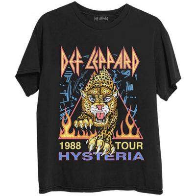 Def Leppard Unisex-Erwachsene Hysteria ´88 Back Print T-Shirt