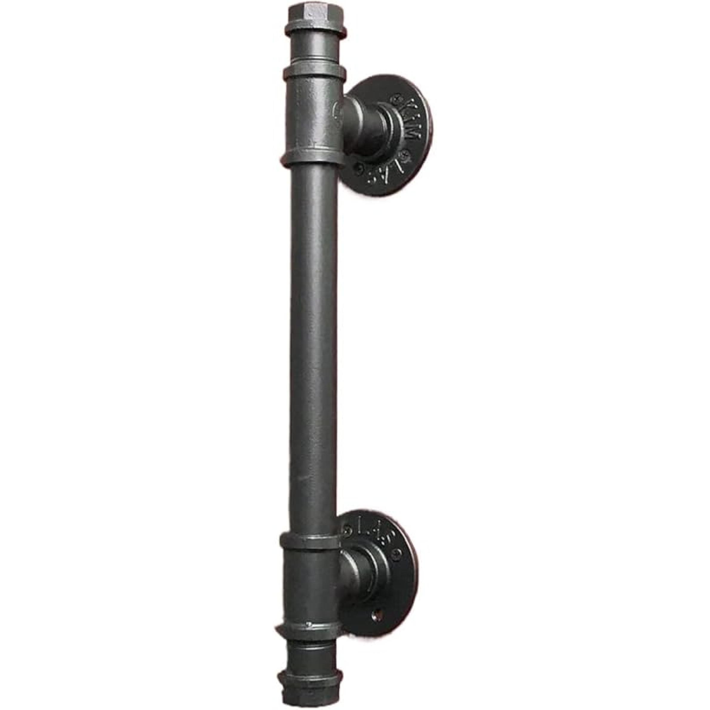 Ручка из нержавеющей стали для стеклянной двери, нажимно-откидная, внутренняя, внешняя, кованая, поручень, ручка, сверхпрочная, скользящая, тянущая, для ворот, амбара, сарая, гаража, шкафа 30cm (12 inch)