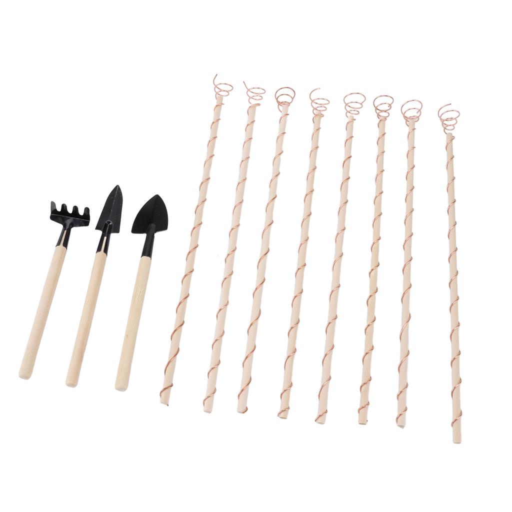 Electroculture Plant Stakes Professional Copper Coil Antennas Garden Stakes for Growing Garden