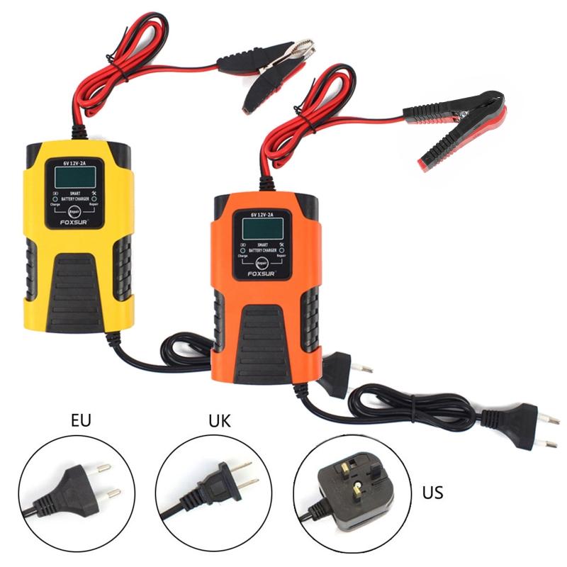 12V 6V Car Motorcycle Jump Starter Portable Maintainer Power Battery Charger