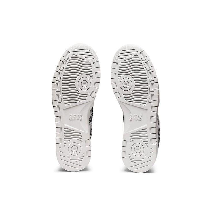 Asics Japan S Synthetic Leather Low-Top Skate Shoes Women Sneakers White Black 1202A075-100