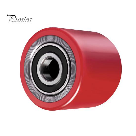 

Колеса для тележки Грузоподъемность 500 кг Универсальные Простая установка Шарикоподшипники Колеса Замена колес для тележки для поддонов красный