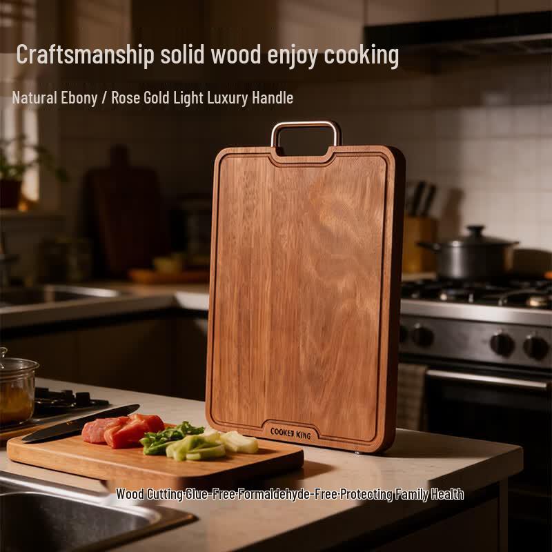COOKER KING Black Gold Sandalwood Cutting Board One Size