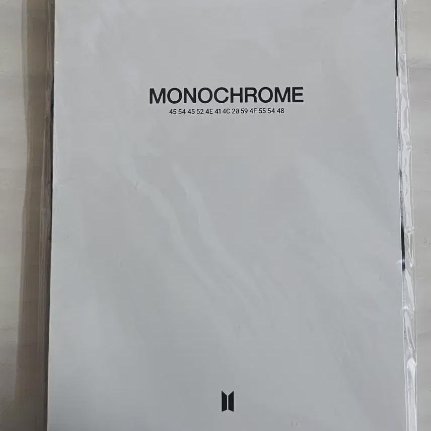Bts Monochrome Fabric Poster Sealed