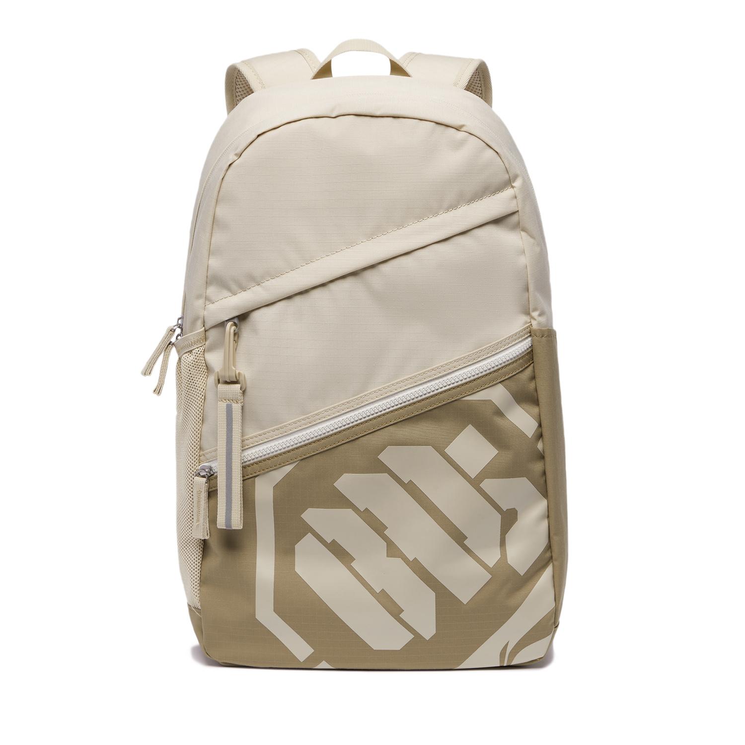 Li Ning Badfive Polyester Sports Backpack Regular Unisex Dusty Khaki/Light Chestnut Brown ABST145-5 Dusty Khaki/Light Chestnut Brown