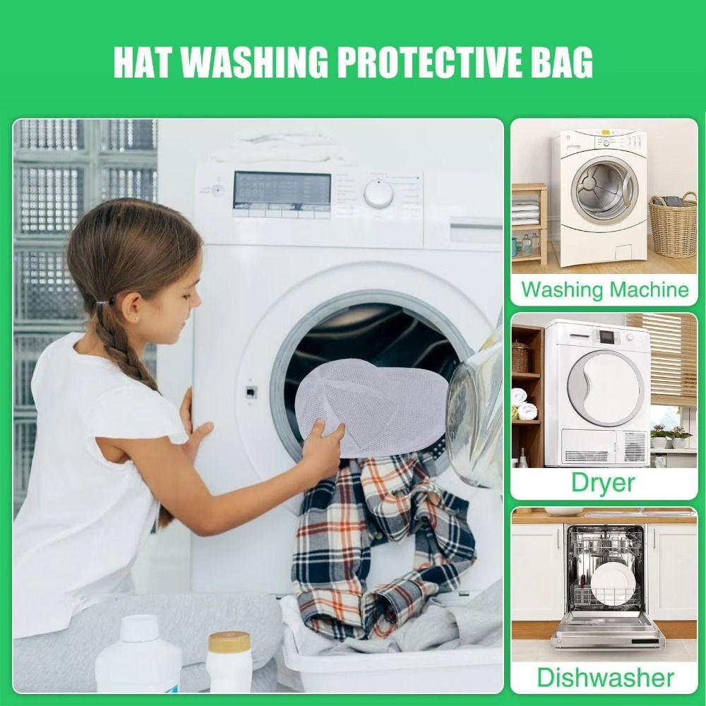 Anti-Deformation Cap Cleaner Laundry Bag Dishwasher Safe Hat Protector Racks  Protect Caps Shape