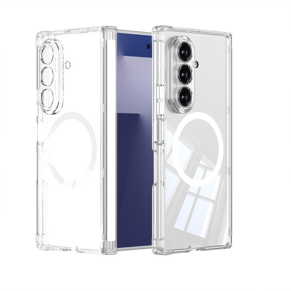 Suitable for Samsung Z Fold7 Airbag Anti-fall Magsafe Wireless Charging Acrylic Magnetic Absorbing Fold7 Folding Screen 7 Generation