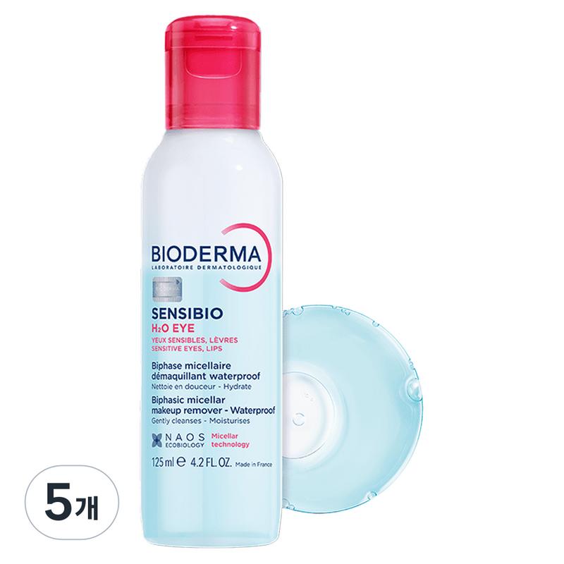 Bioderma Sensibio H2O Eye Remover, 5 pcs, 125ml
