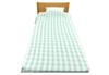 Nishikawa Single Cotton Towel 140 X 190 Check Pattern Blanket, Cm, Blue-Green (N-FR050300)