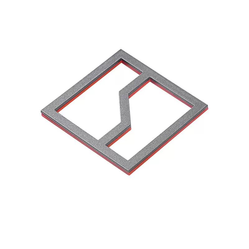 Zeekr  X 2023-2024 Accessories Look Trim Car Front Machine Panel Logo Car Tail Badge Cover Decor Sticker Frame Garnish