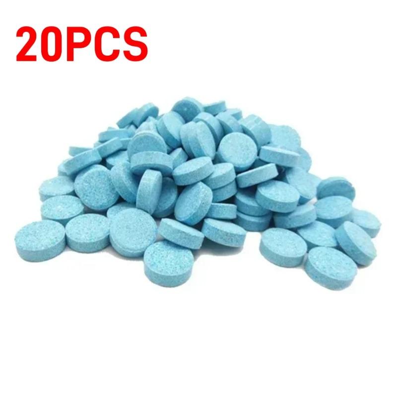 5Pcs-200pcs Car Windshield Solid Cleaning Agent Car Glass Wiper Solid Concentrated Cleaning Effervescent Tablets Car Accessories