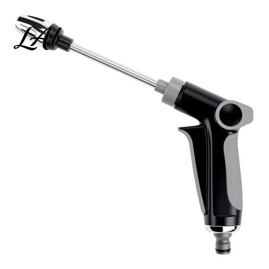 Garden Hose Nozzle with 360-degree Adjustable Spray High Pressure Water Cleaning Jet C