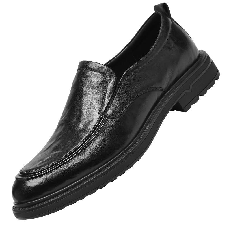 Red Dragonfly Men s Leather Slip-On Business Dress Shoes EU 40
