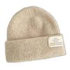 Windproof Beanie Cap Solid Color Crochet Bonnet Hat Fashion Winter Knitted Hat