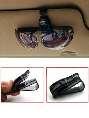 Fahrzeugmontierter Brillenhalter Auto Brillenclip S-Typ Taschentücher Quittungen Tickets Direkt Klemmen Multifunktionaler Brillenrahmen