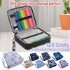 2025 New Colored Pencil Case- 120 Slots Pencil Holder Large Capacity Pencil Organizer with Handle Strap Handy Colored Pencil Box