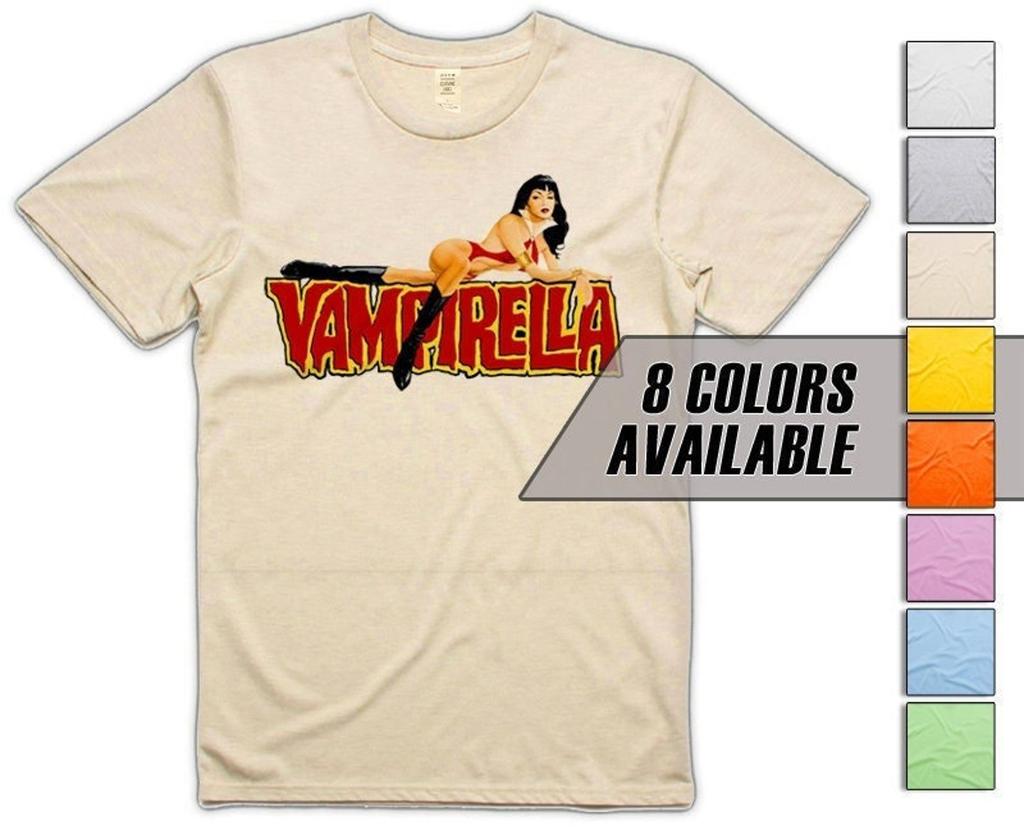 Vampirella V28 Men's T-Shirt All Sizes S-5XL 8 Colors Available