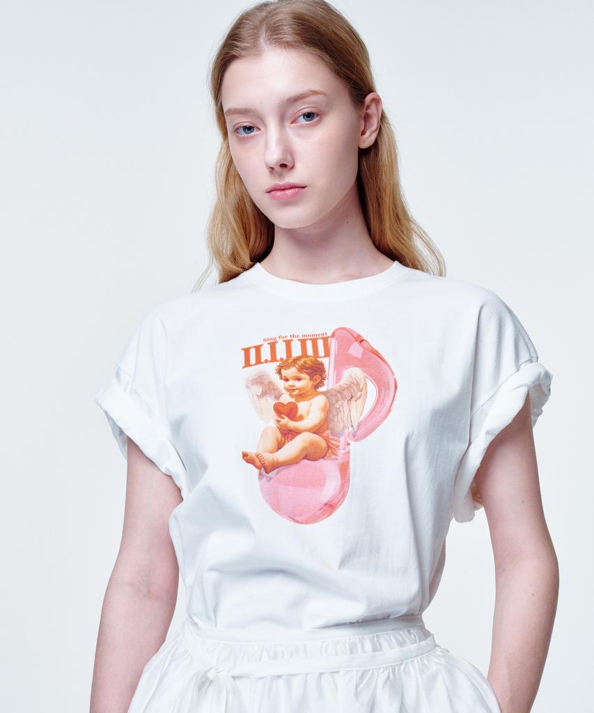 2113 STUDIO Loose Fit T-Shirt Music Note
