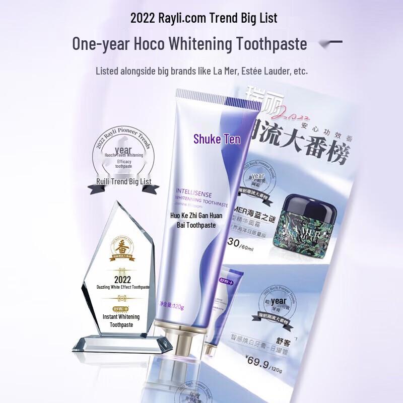 Shuke Smart White Fluoride Whitening Toothpaste