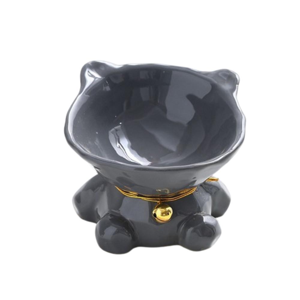 Anti Overturning Dog Food Bowl Large Capacity Cat Drinking Feeder Ceramic Cat Bowl  For Cats Dogs